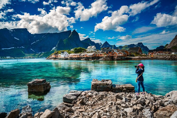 Special Summer Cruise Bus Tour of Lofoten - Reine brings mountains and village life together