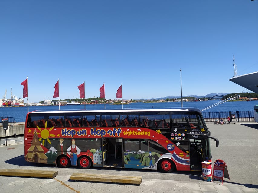 Stavanger: 24-Hour Hop-On Hop-Off Bus Pass - What the route shows you, stop by stop