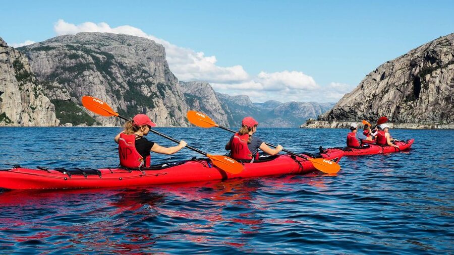 Stavanger: Guided Kayaking in Lysefjord - Getting to Nordic Paddling near Dørvika Beach