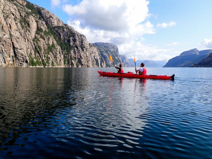 Stavanger: Lysefjord Kayak Safari (Waterfalls & Pulpit Rock) - Why kayaking Lysefjord changes the Pulpit Rock view