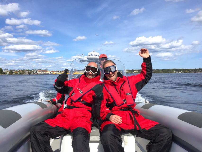 Stockholm Archipelago RIB Speed Boat Tour with Swedish Fika - Swedish fika in the middle of the ride