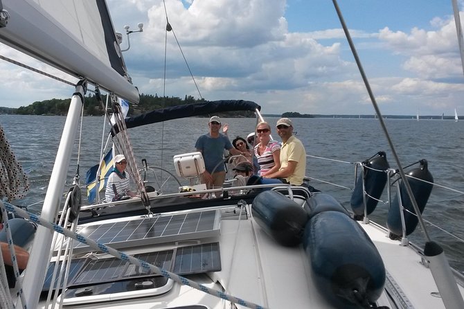 Stockholm Archipelago Sailing Day Tour - Small islands, old bunkers, and a swim