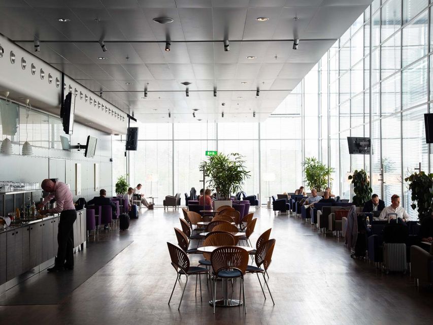 Stockholm Arlanda Airport (ARN): Premium Lounge Entry - Wi-Fi, charging, and work space