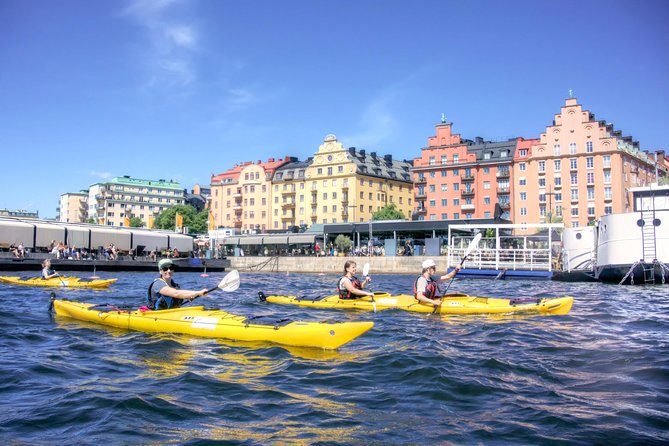 Stockholm City Kayak Tour - Two hours in summer or four hours in winter