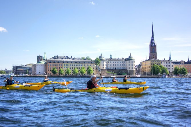 Stockholm City Kayak Tour - City Hall from the water