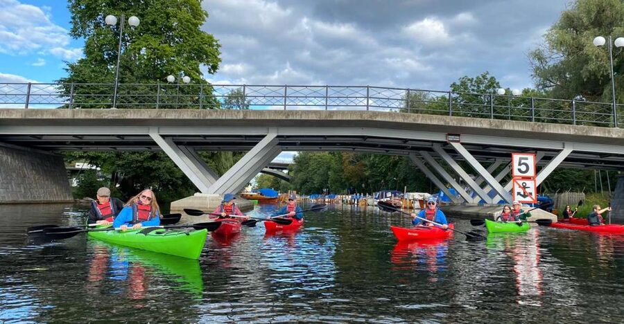 Stockholm Evening Kayak with BBQ. - Paddling around Långholmen for two hours