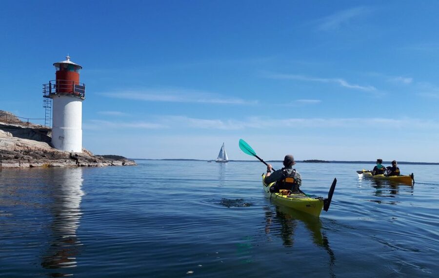 Stockholm: Full-Day Archipelago Kayaking Adventure - Lunch, a swim, and a private island stop