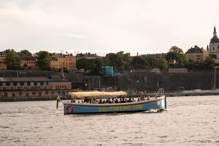 Stockholm: Guided City Sightseeing Open Electric Boat Tour - Is $23 a fair price?