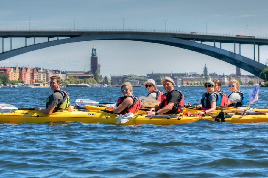 Stockholm: Guided Kayak City Tour & Optional Midsummer Meal - Wind, waves, and the limits of a beginner tour