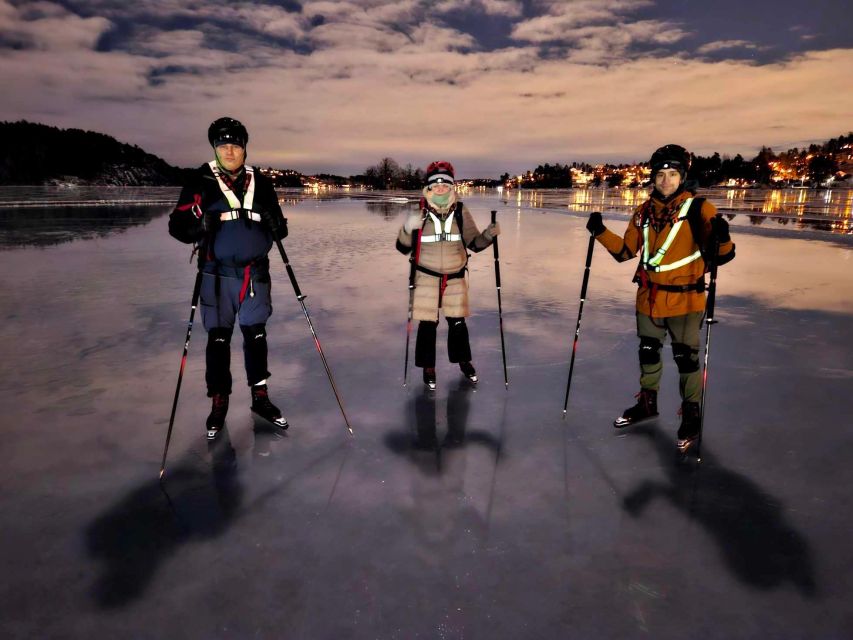 Stockholm: Ice Skating in the Moonlight with Hot Chocolate - The second skating period adds breathing room