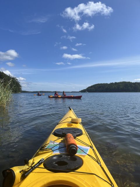 Stockholm: Morning Kayak Tour in the Archipelago with Lunch - First paddle: two hours among the islands