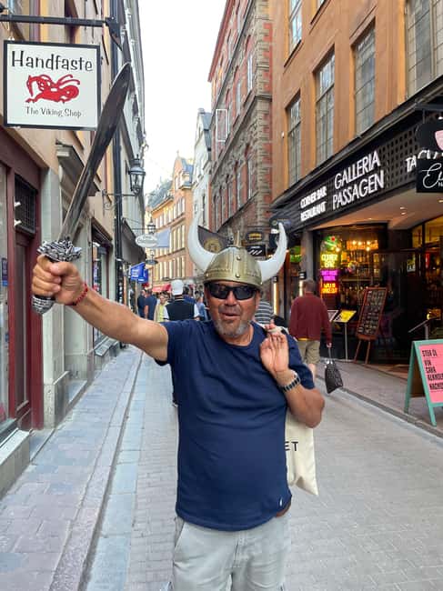 Stockholm: Old Town Guided Walking Tour (English / Deutsch) - Västerlånggatan shows the busy side of Gamla Stan