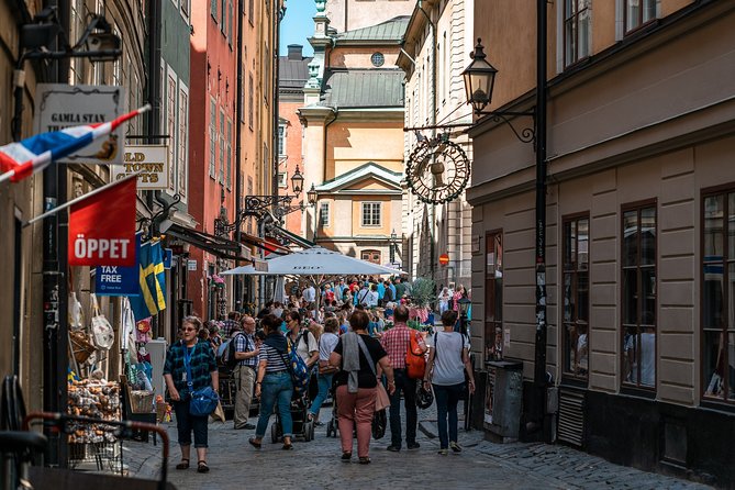 Stockholm's Old Town & Vasa Museum Private Walking Tour - Crossing to Djurgården by public ferry