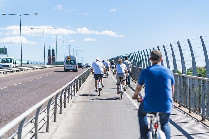 Stockholm’s Urban Treasures Private Bike Tour - Slussen and the water level that shaped the city