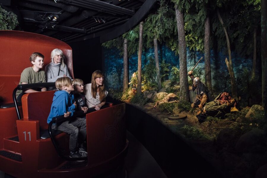 Stockholm: The Viking Museum Exhibition and Viking Ride - Eld restaurant and the seaside break