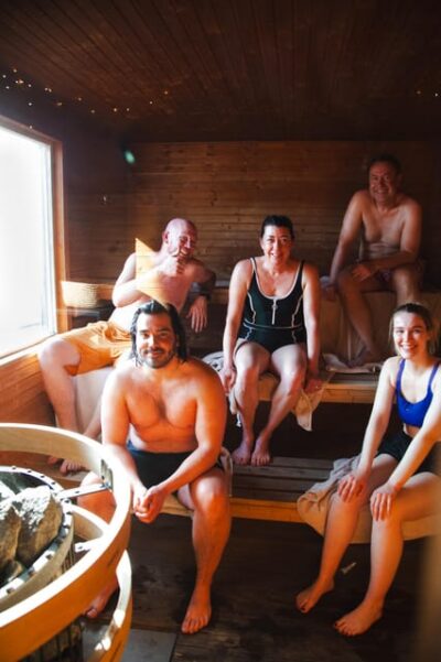 Traditional Sauna & Polar Plunge in Baltic Sea