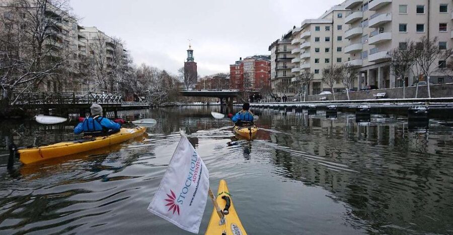 Stockholm: Winter City Kayaking Tour - Key points to know before booking