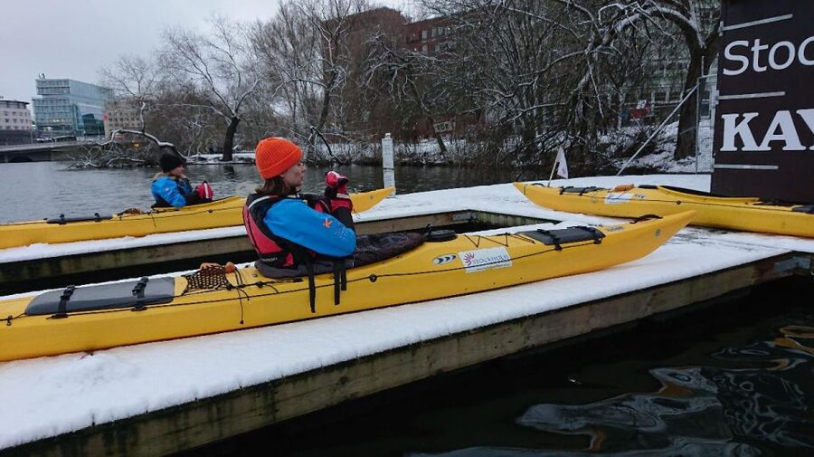 Stockholm: Winter City Kayaking Tour - How demanding is the paddling?