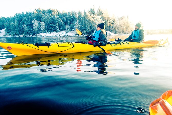 Stockholm: Winter Kayaking, Swedish Fika and hot Sauna Experience - Key points at a glance