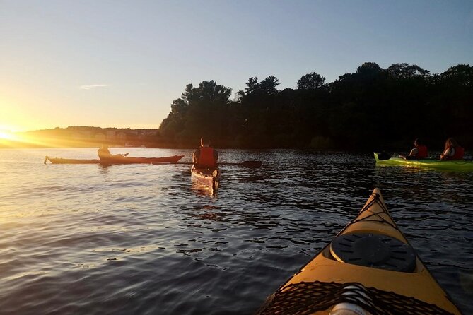 Sunset Kayak Tour in Central Stockholm and Swedish Fika - The safety briefing and first paddle strokes