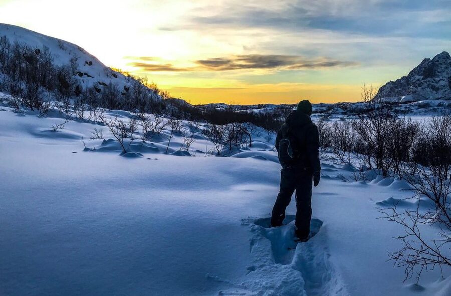 Svolvær: Snowshoe Nature Explorer - How much the $146 price is worth