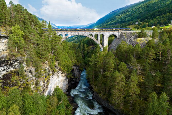 The Golden Train on Rauma Railway in Romsdalen - Riding the Rauma Railway from Åndalsnes