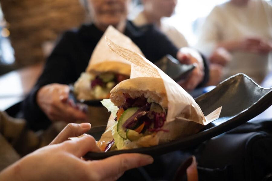 The Nørrebro Street Art & Food Tour - Bananna Park, where art becomes part of the park