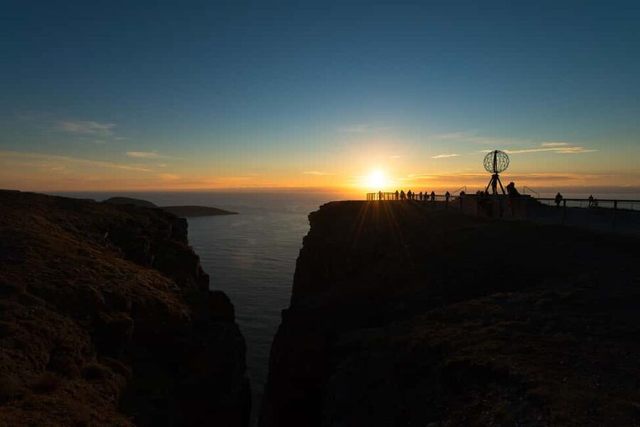 The North Cape Midnight Tour - A possible Sami stop with reindeer