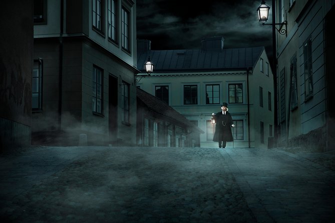The Original Stockholm Ghost Walk and Historical Tour - Gamla Stan - Gamla Stan after dark, with the history turned sideways