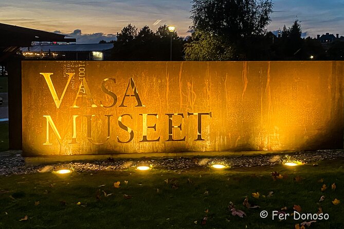 The Vasa Museum: From Depth to Royal Glory -Private Tour - What the $185 price means