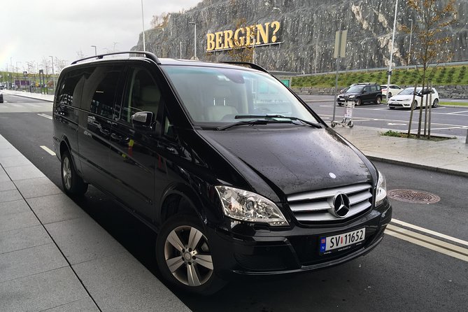 TRANSFER, STANDARD, 1-7 PAX: Bergen airport transfer - Booking, cancellation, and practical limits