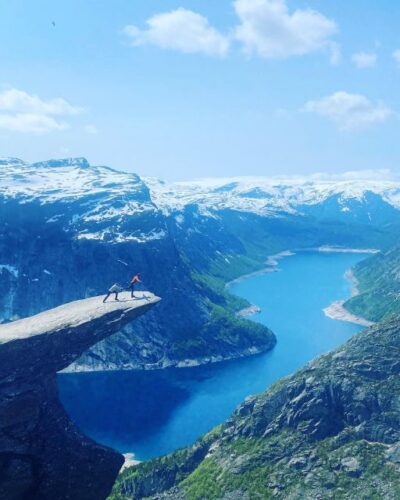 Trolltunga Helicopter & Waterfalss Sightseeing From Bergen