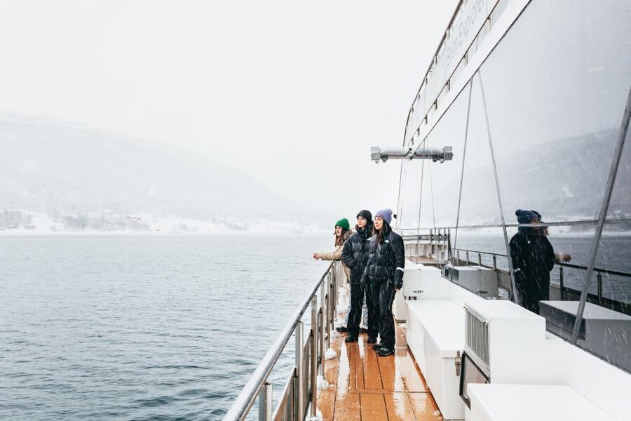Tromsø: Arctic Fjord Cruise With Stop On Land At Fish Racks - Ramfjorden brings the first big views
