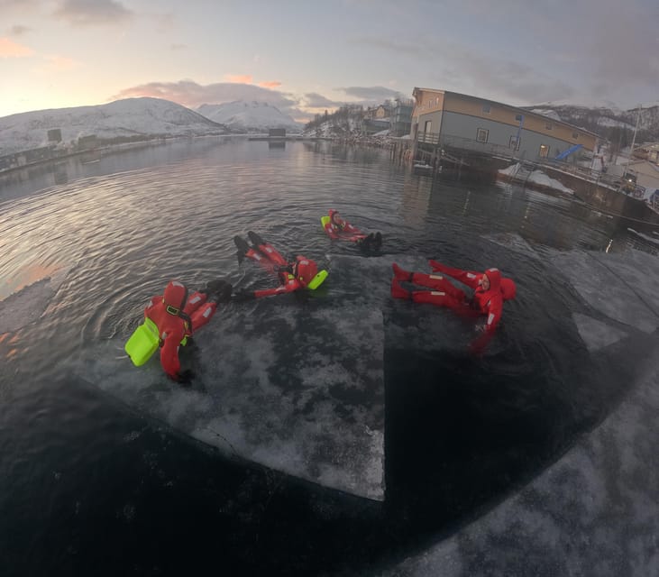 Tromsø: Arctic Fjord Floating in Survival Suit - The 45-minute Arctic float