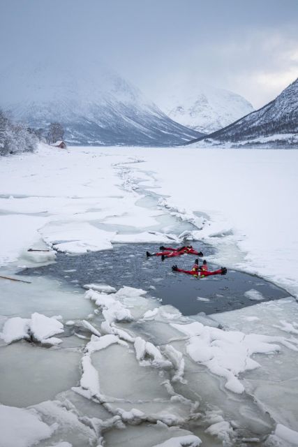 Tromsø: Arctic Floating with Snacks and Drinks - From Tromsø to a quiet fjord near Ramfjordbotn
