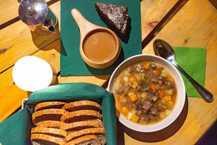 Tromsø: Husky Sled Self-Drive with Traditional Lunch - Weather can change the plan