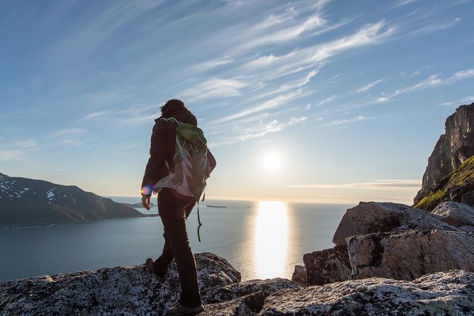 Tromsø: Midnight Sun Hike with Wandering Owl - Ersfjordbotn and Grotfjord add variety