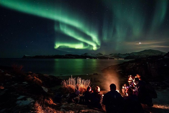 Tromso Northern Lights Minibus Chase Small Group Tour with Photos - Leaving Tromsø in search of a clear sky