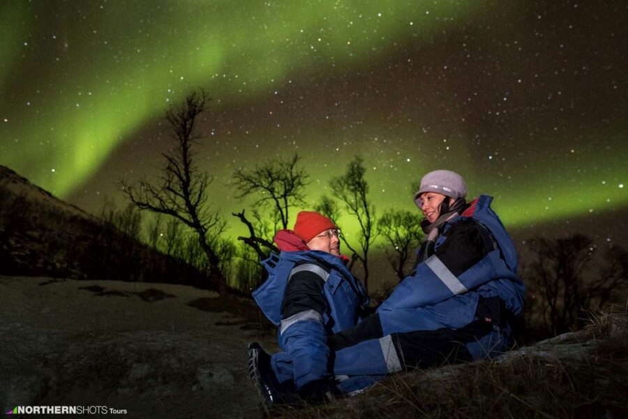 Tromso: Northern Lights Photography Tour by Bus (or miniBus) - Chasing clear skies beyond Tromsø