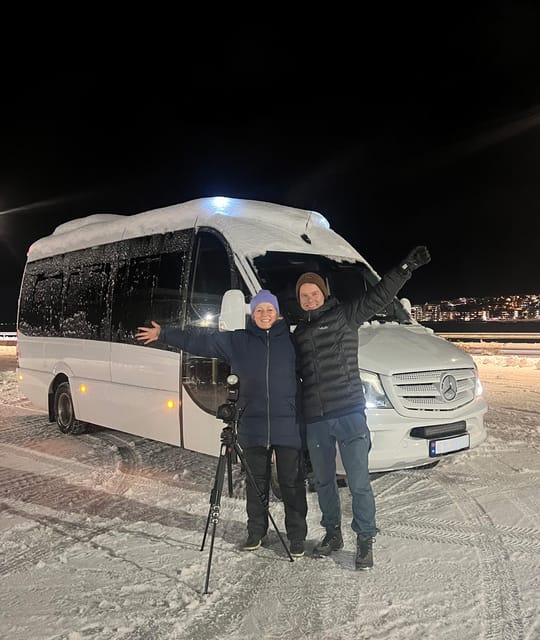 Tromsø: Northern Lights Tour with Local Guide and Photos - The Mercedes minibus makes a long night easier