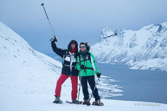 Tromso Snowshoeing - Valley, Fjord Views, Wildlife, Meal & Pickup - Lunch with fjords below you