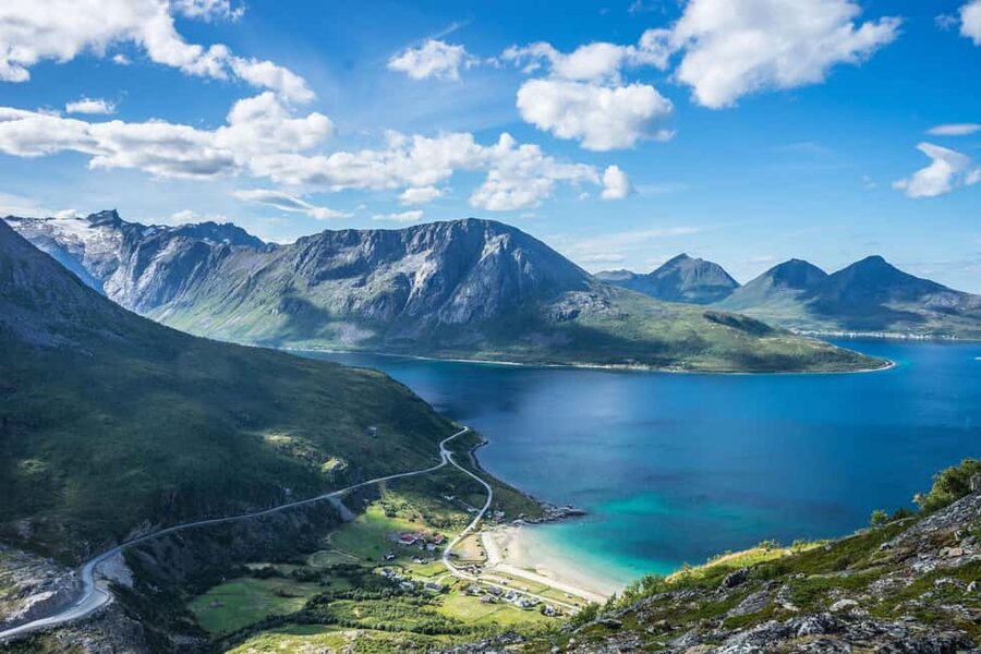 Tromsø: Summer Day Hike in the wilderness - From Tromsø’s harbor to Kvaløya’s open country