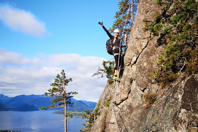 Via Ferrata Åndalsnes Intro Wall - Starting at Norsk Tindesenter in Åndalsnes