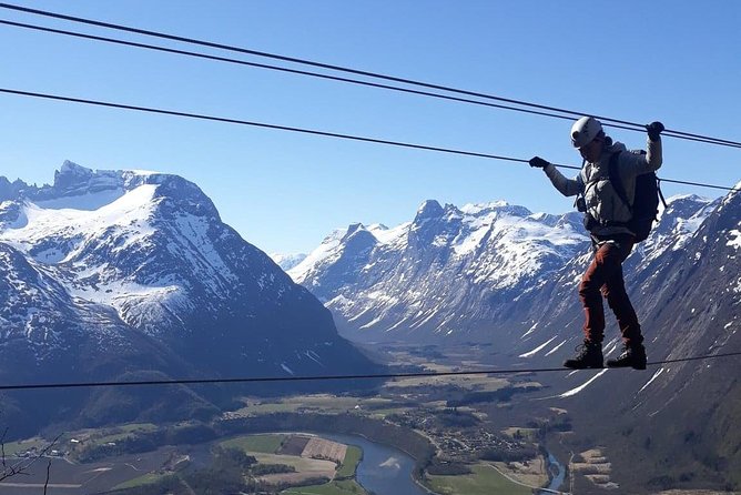 Via Ferrata Åndalsnes West Wall - What the $214.64 price buys you
