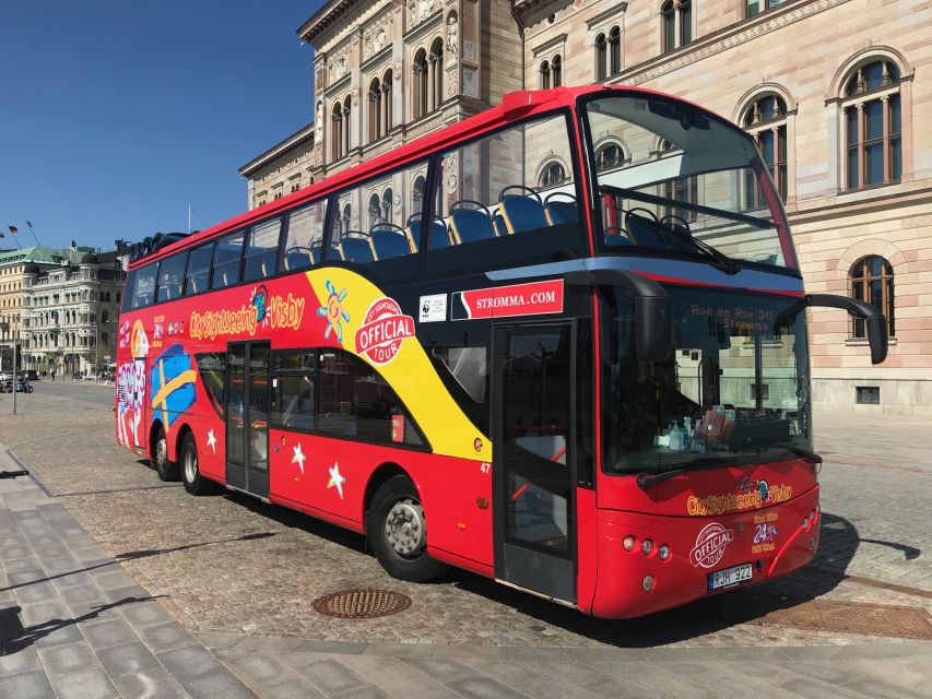 Visby: Hop-On Hop-Off 1 day Bus Tour - One hour or a full day of hopping on and off