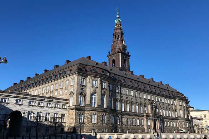 Walking tour - Copenhagen Old Town & Tivoli Park included - City Hall Square and the final walk to Tivoli